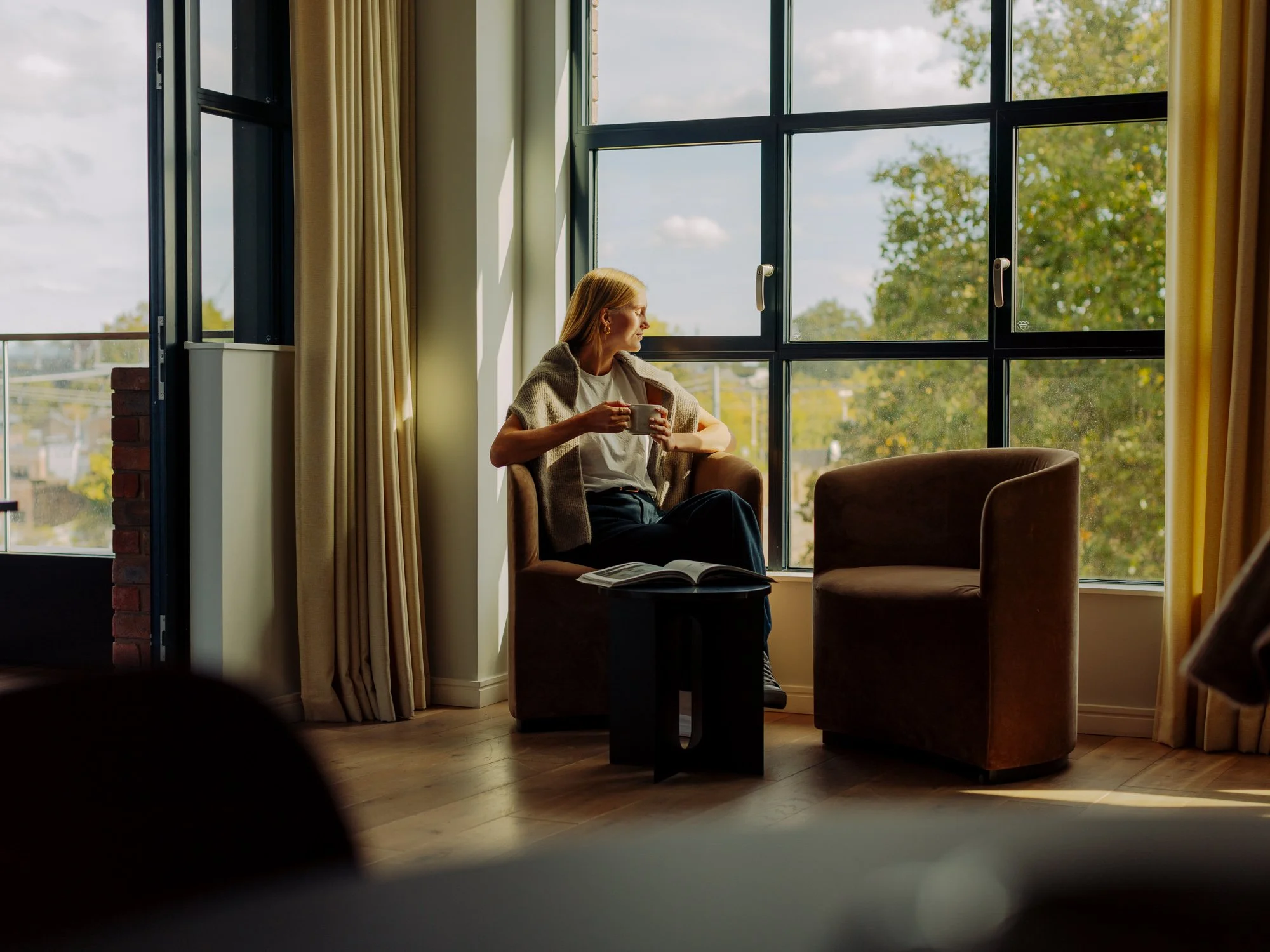 A color-graded look on Goodhue